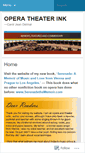 Mobile Screenshot of operatheaterink.com